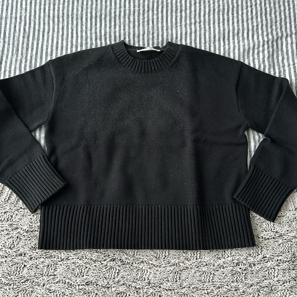Everlane The Boxy Everyday Cotton Sweater